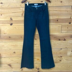 EUC Judy Blue stretch flared dark wash stretch denim jeans size 7 size 28